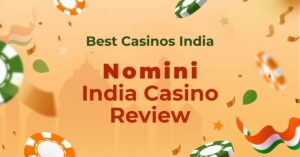 Featured image of an article reviewing the casino Nomini for India