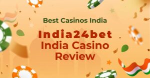 Featured image of an article reviewing the casino India24bet for India